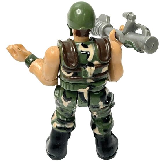 Chap Mei Military Soldiers Tactical Force 4 Men Figures w/ 3 Weapons Set - Picture 6 of 13